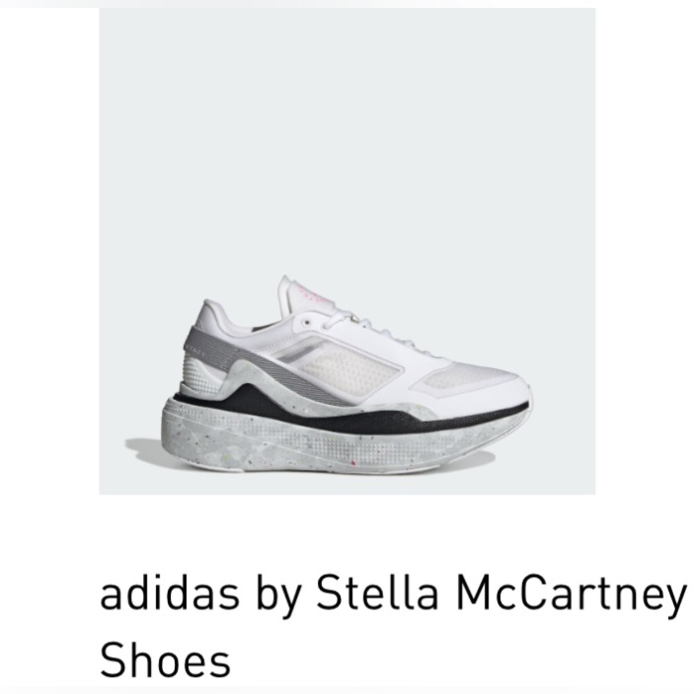 Adidas by Stella McCartney White and Black Sneakers